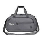 sac de voyage sport femme gris
