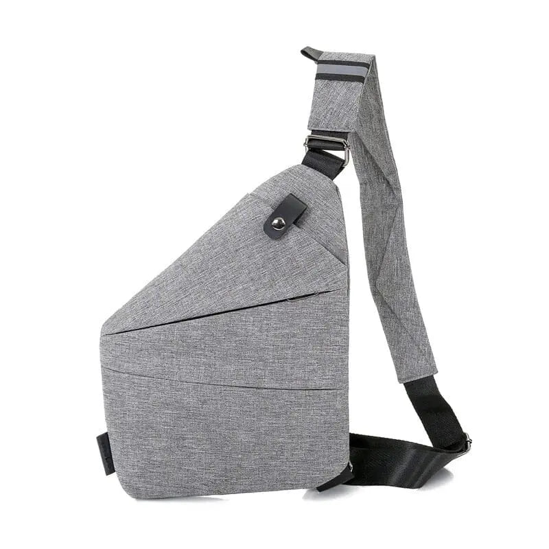 sac de poitrine en nylon antivol homme