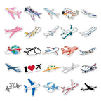 autocollant valise voyage avion pack de 50