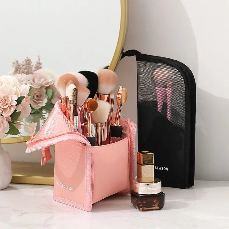 trousse voyage maquillage travel season pinceaux